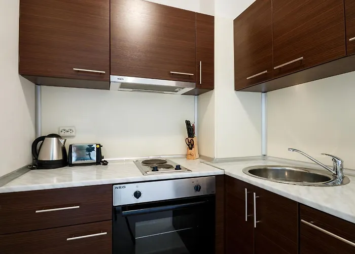 Apartman Seaside 1 Bedroom With Balcony, Max 4 Guests Napospart