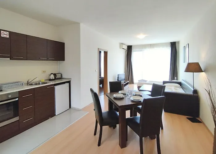 Lägenhet Seaside 1 Bedroom With Balcony, Max 4 Guests Slăntjev Brjag